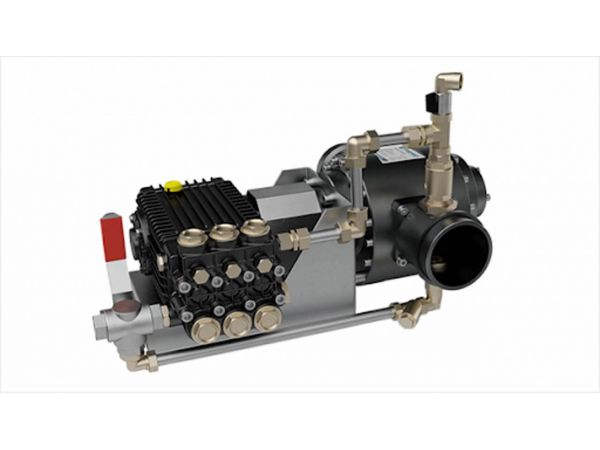 Turbine/Pump foam mixing system